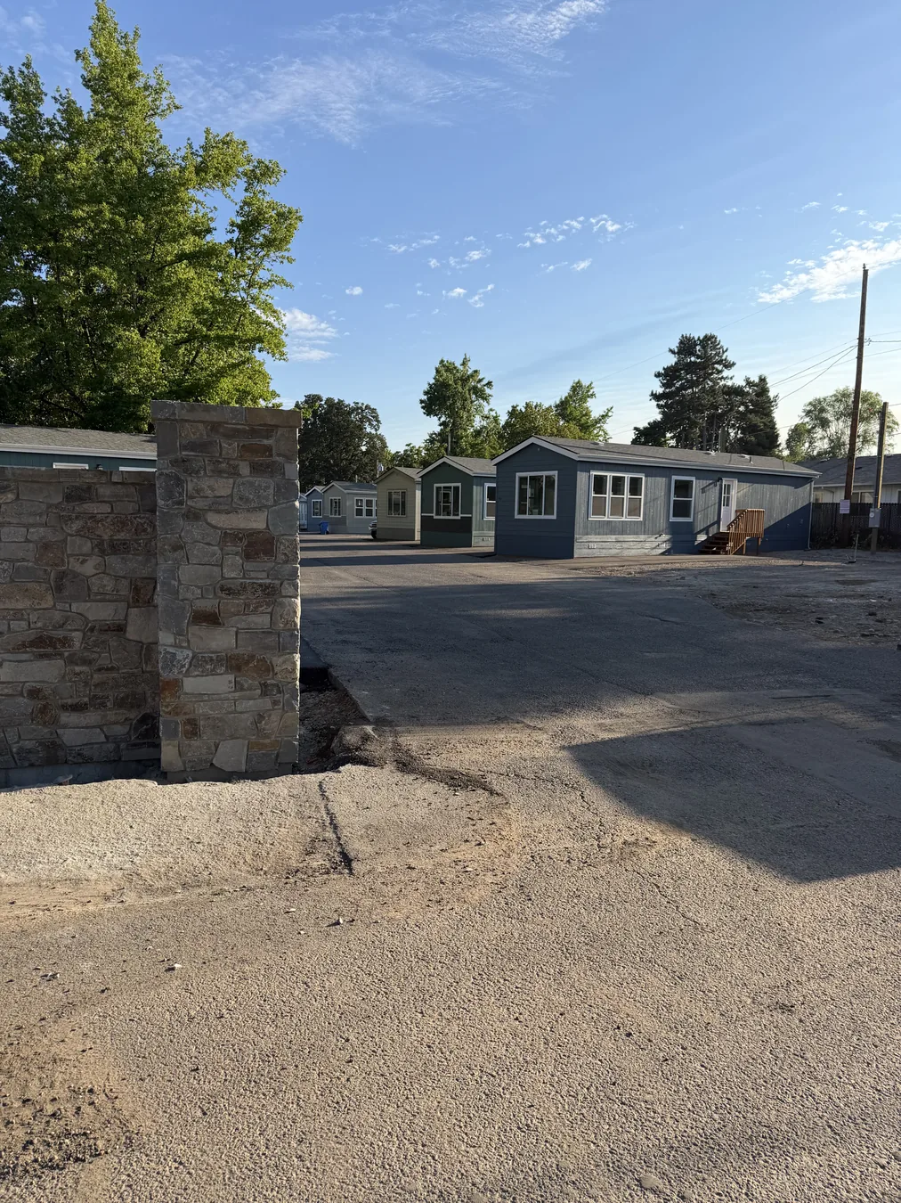 Photo from the entry area at Courtney Senior Estates